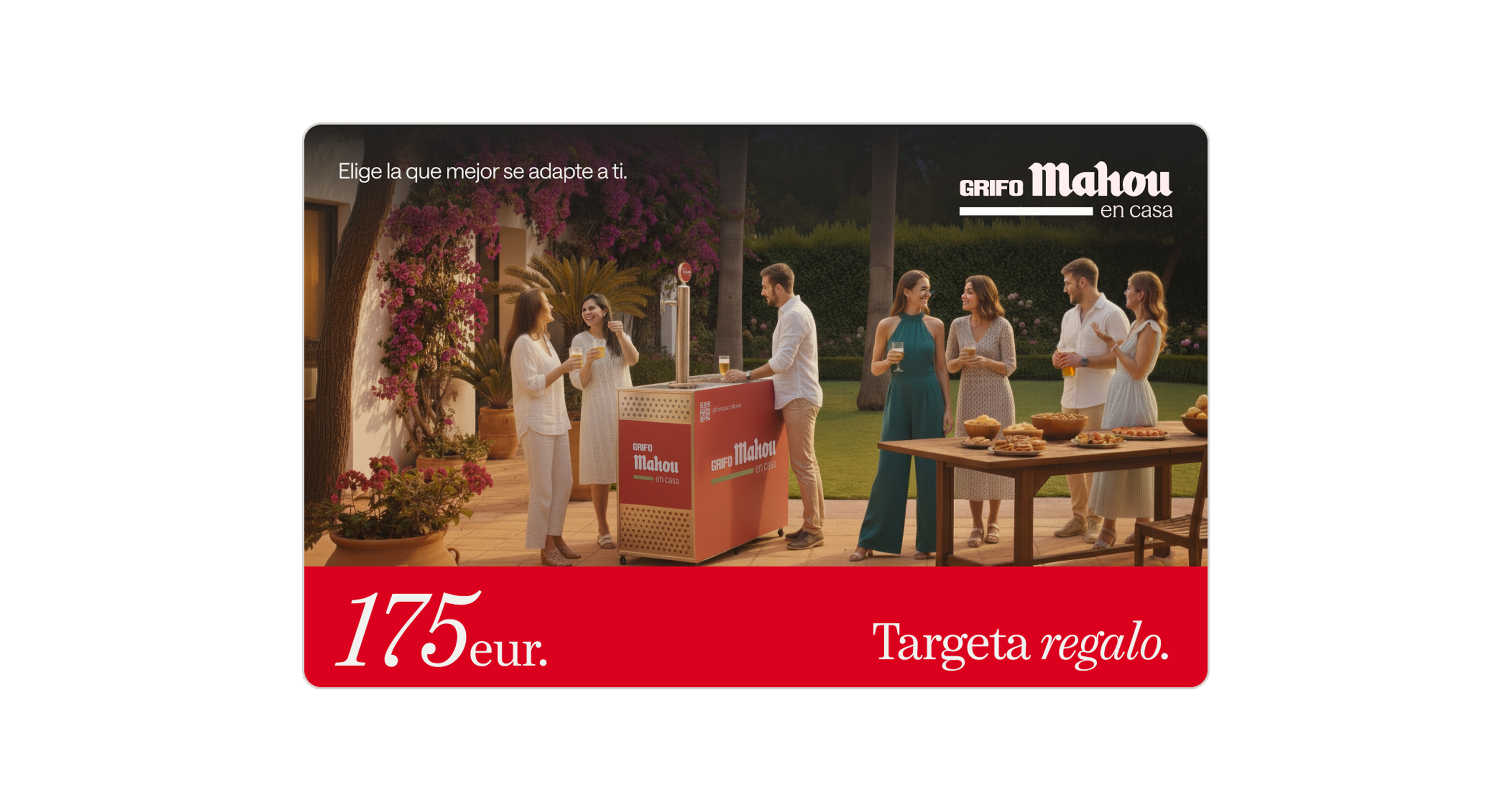 Tarjeta regalo Grifo Mahou en Casa 175 euros