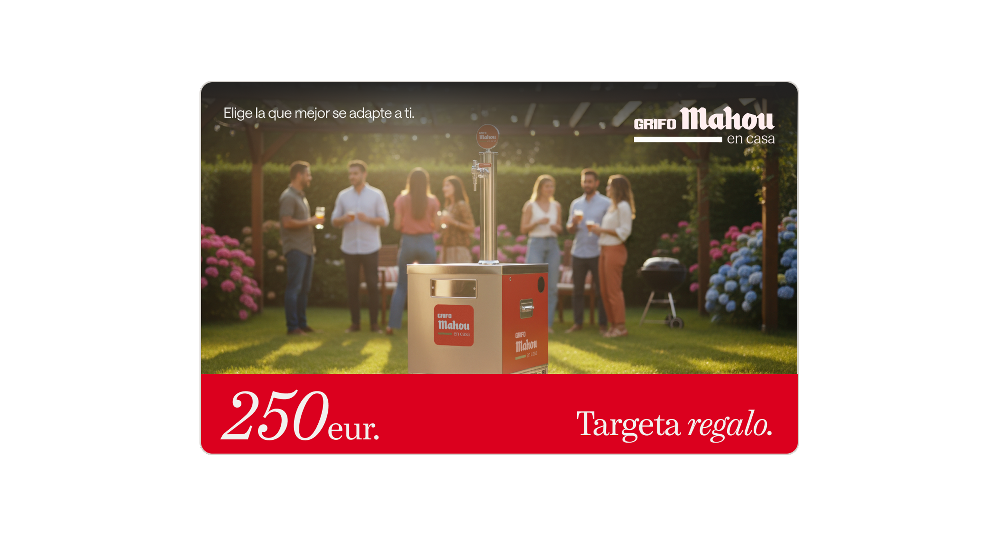 Tarjeta regalo Grifo Mahou en Casa 250 euros