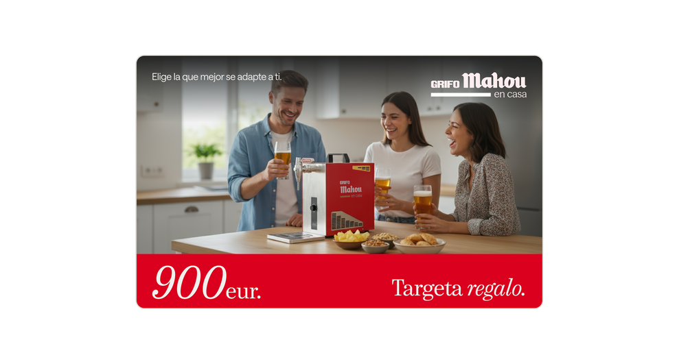 Tarjeta regalo Grifo Mahou en Casa 900 euros