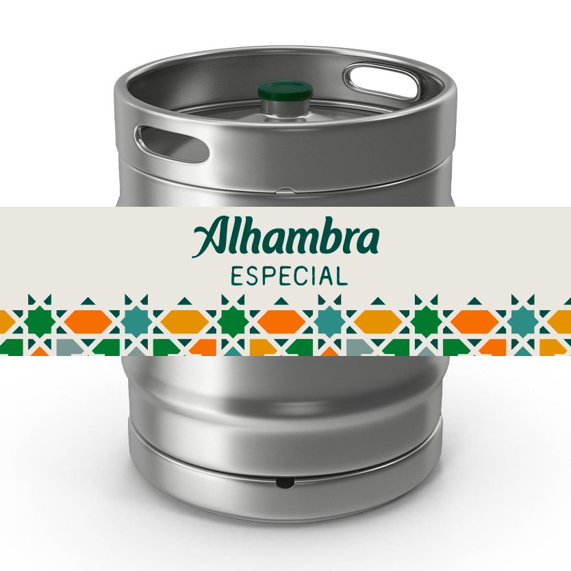 Barril Alhambra Especial 10L para grifo de cerveza