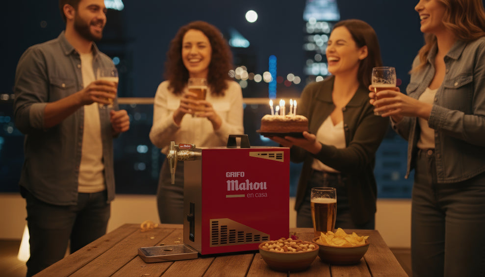 Grifo Mahou  Lindr Pymy en un aniversario