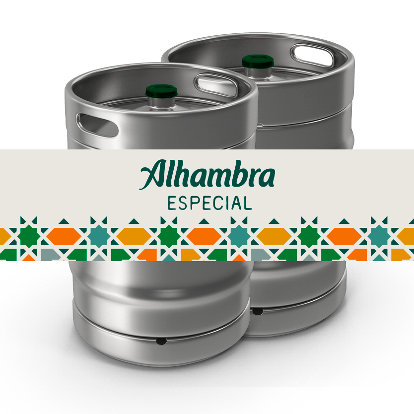 Pack 2 Barriles Alhambra Especial 10L para grifo de cerveza