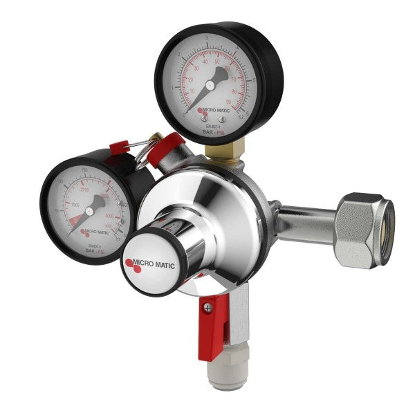 Manoreductor de CO2 Micro Matic para grifo de cerveza Mahou