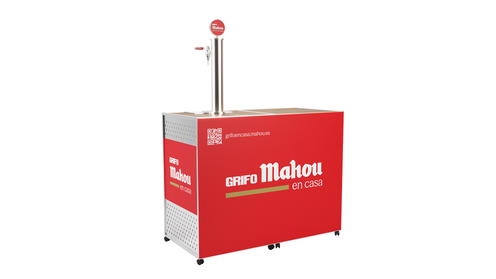 Grifo Mahou Barra móvil V100 vista frontal